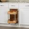 Household Essentials Glidez Wood 2-Tier Cabinet Organizer